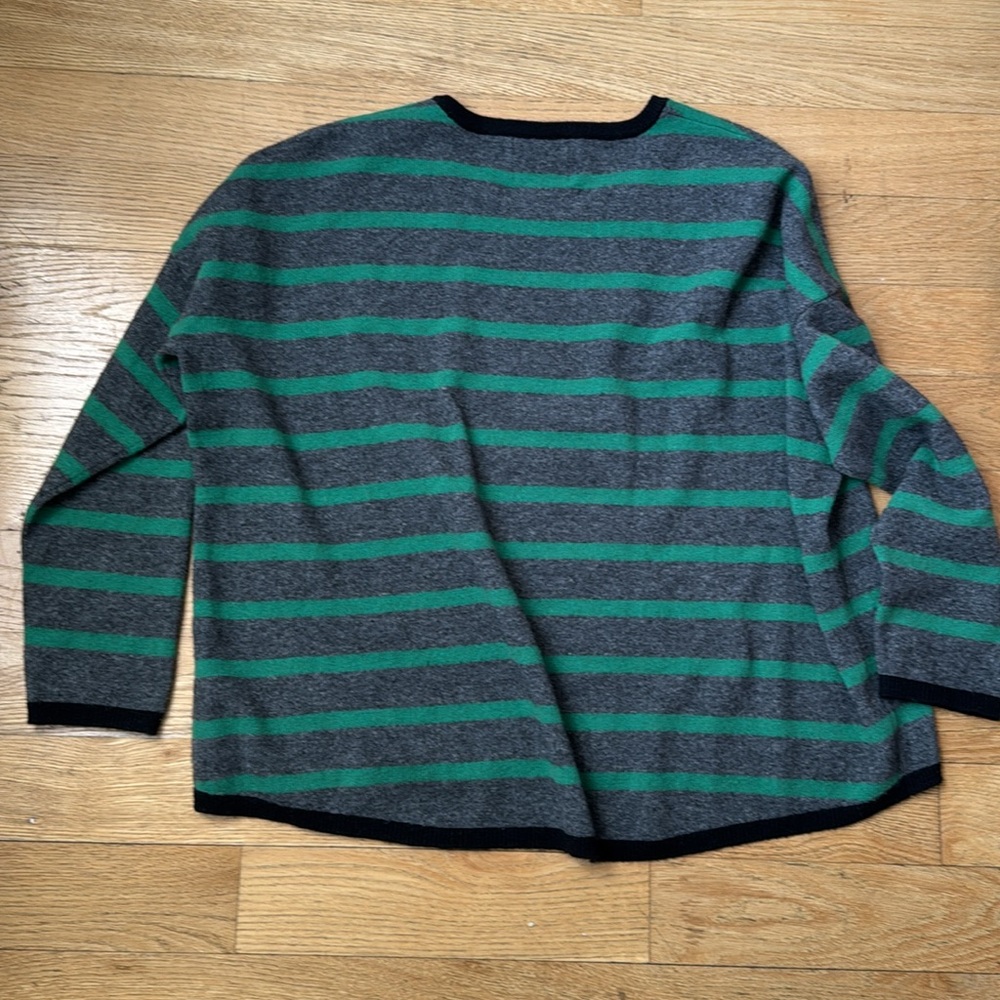 Jumper 1234 cashmere striped crewneck - Picture 4 of 15